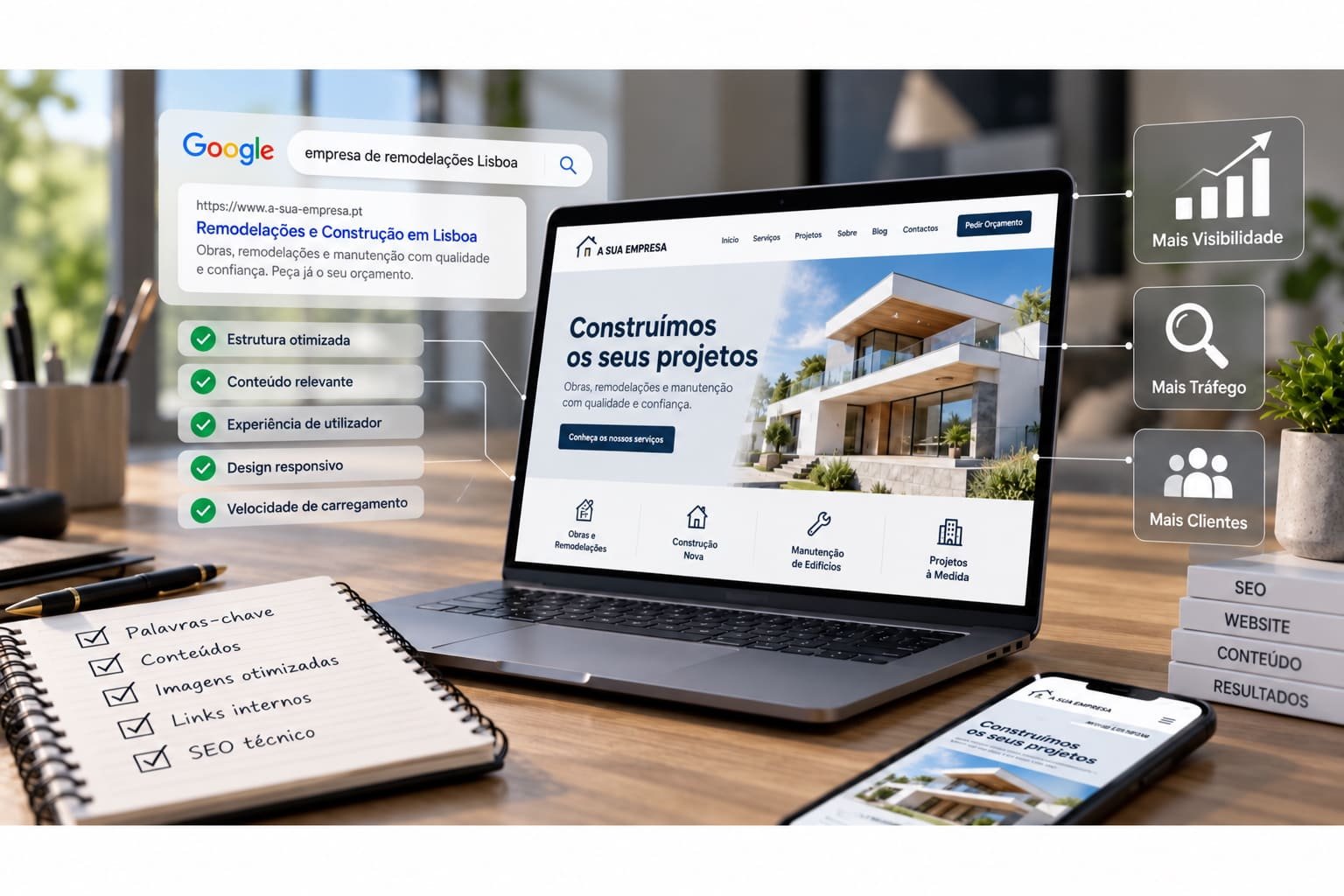 Como criar um website otimizado para SEO Web Winner Agency